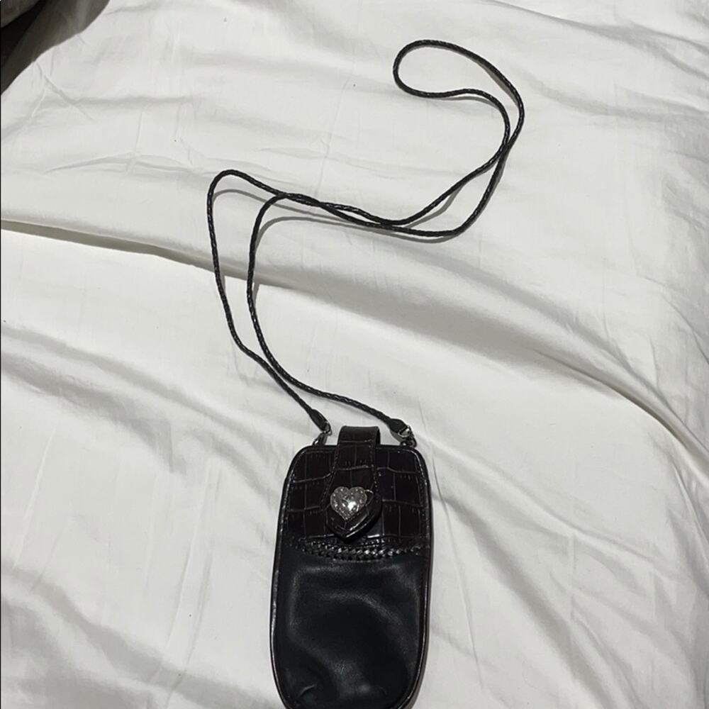 Brighton phone case small bag leather worn once